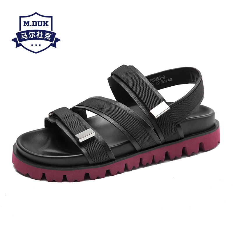 

genuine leather men's Roman sandals New summer all-match cowhide Sneakers Men Slippers Flip Flops casual Shoes beach outdoor