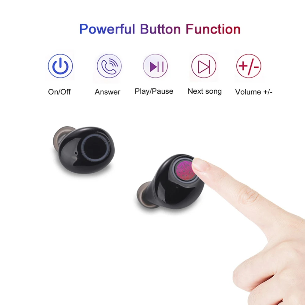 K11 tws Bluetooth наушники беспроводные 5 0 стерео с шумоизоляцией гарнитура PK i7s i9s i10