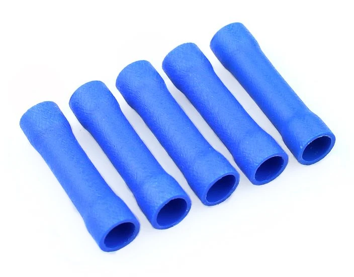 

BV2 blue Insulating Wire Connector wire connector Butt Connectors Crimp Electrical Wire Splice Terminal