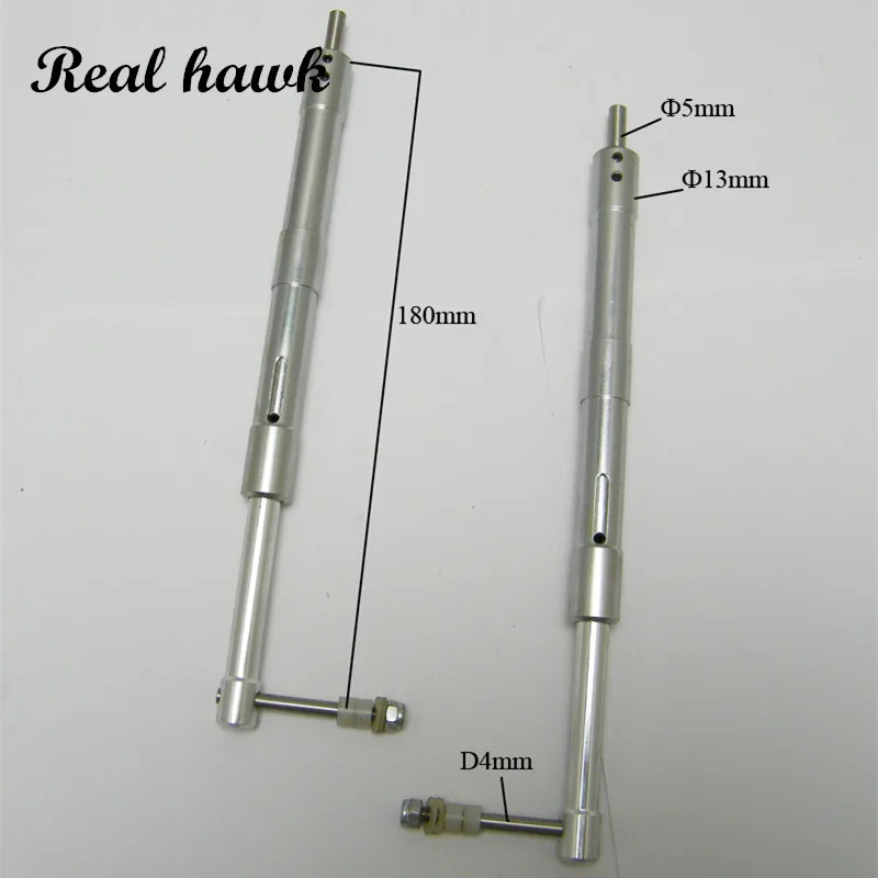 180mm Aluminum Pneumatic retractable landing gear metal shock absorber