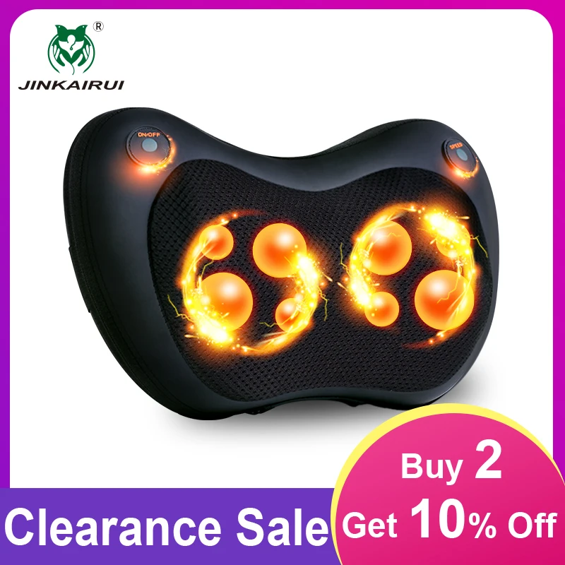 Электрический разминающий массажер для шеи плеч спины поясницы ног инфракрасное