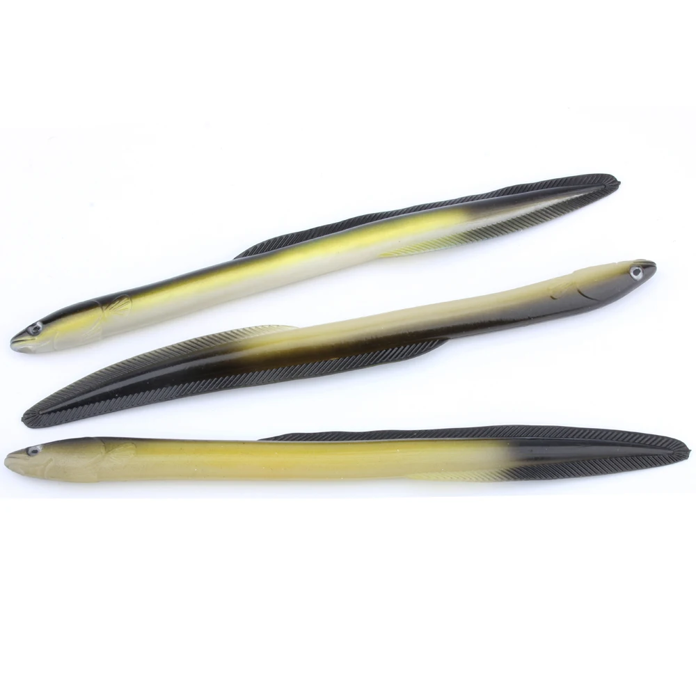 Spinpoler 58.8g 29.5cm Electric Eel Soft Bait Loach Eel Fishing Lure Silicone Artificiali Pesca Fishing Products China 1 Pieces s (6)