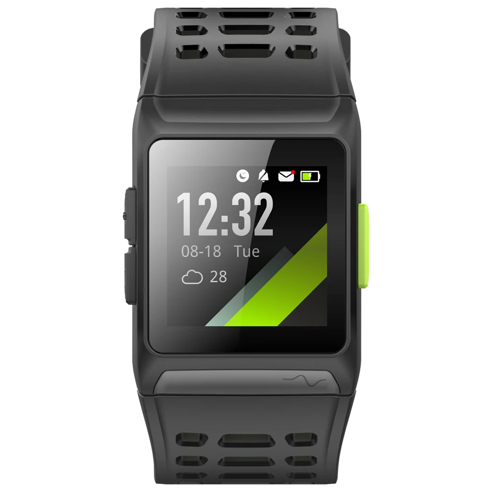 

Diggro P1 GPS Smart Watch Color Screen 50 Meters Waterproof Sports Modes Bluetooth 4.2 P1 GPS Smart Watch Heart Rate Monitor