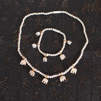 

S925 pure silver colored enamel fashion necklace