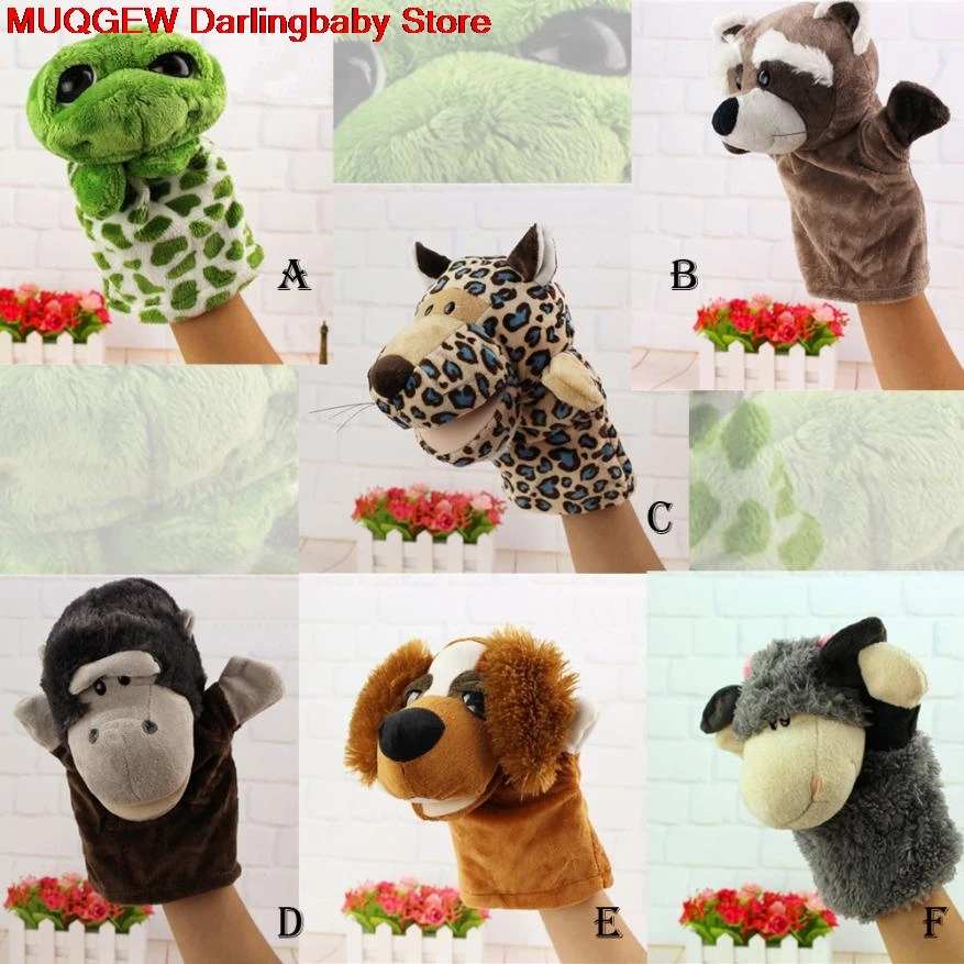 

Cute Cartoon Animals Doll Kids Glove Hand Puppets Soft Plush Toys Story Telling Learning Funny Interesting Toys Birthday Gift