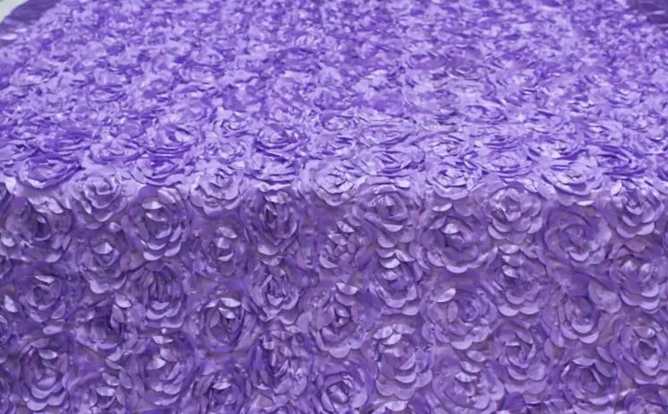 Anti-slip 3D Rose Flower Wedding Stage Floor Long Carpet Aisle Runner Mats Rugs 