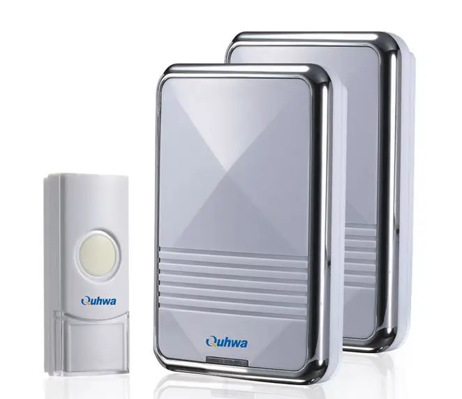 36 мелодий беспроводной дверной звонок одна кнопка и два приемника управление