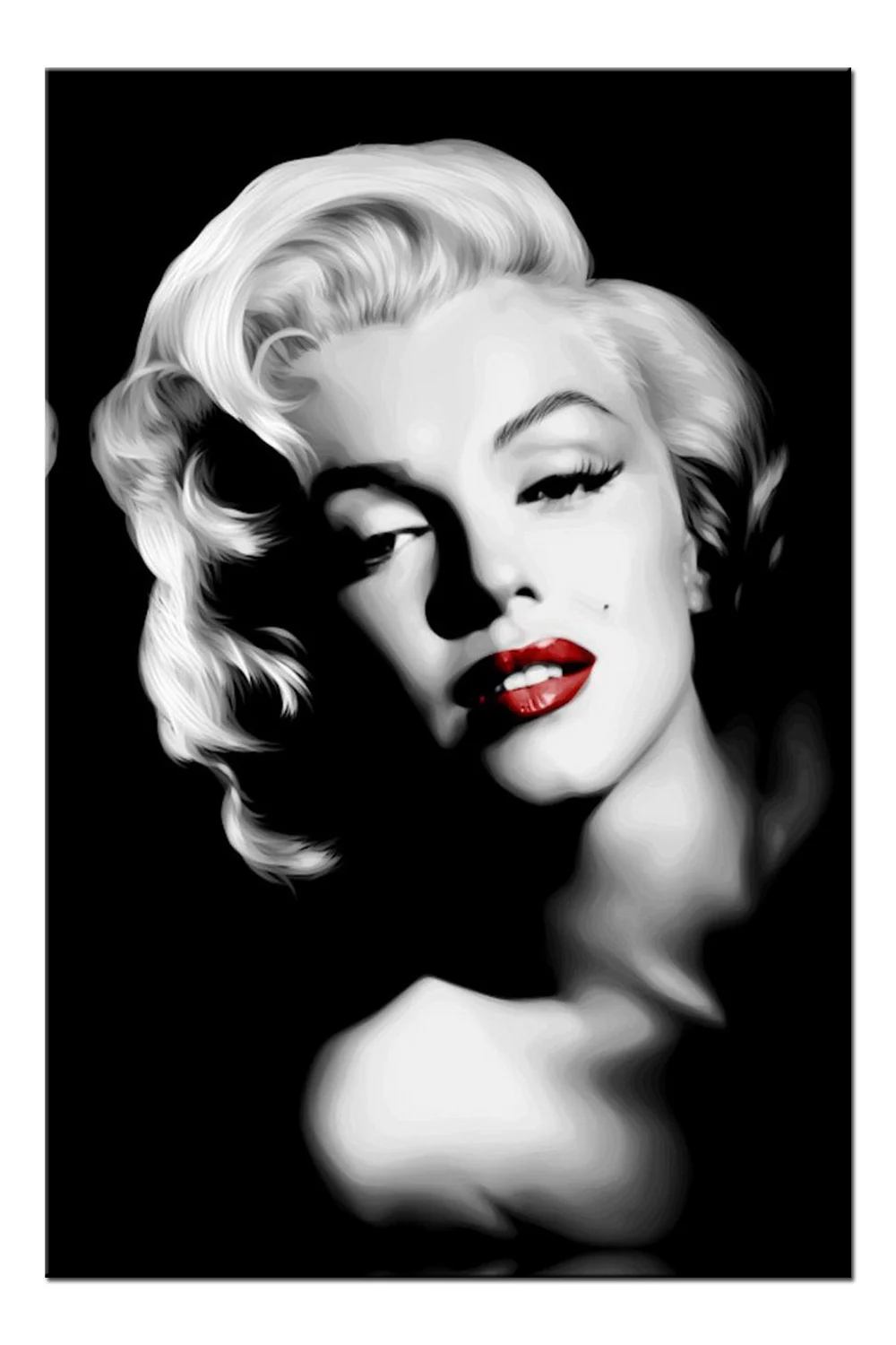 R704 labbra Sexy Marilyn Monroe, grande HD canvas print pittura opere