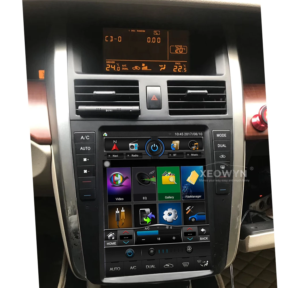 Sale Android 6.0 Quad core 10.1" Car radio GPS for Nissan teana J31 2003-2007 230JK 230jm For Samsung S7 for nissan maxima 2003-2007 1