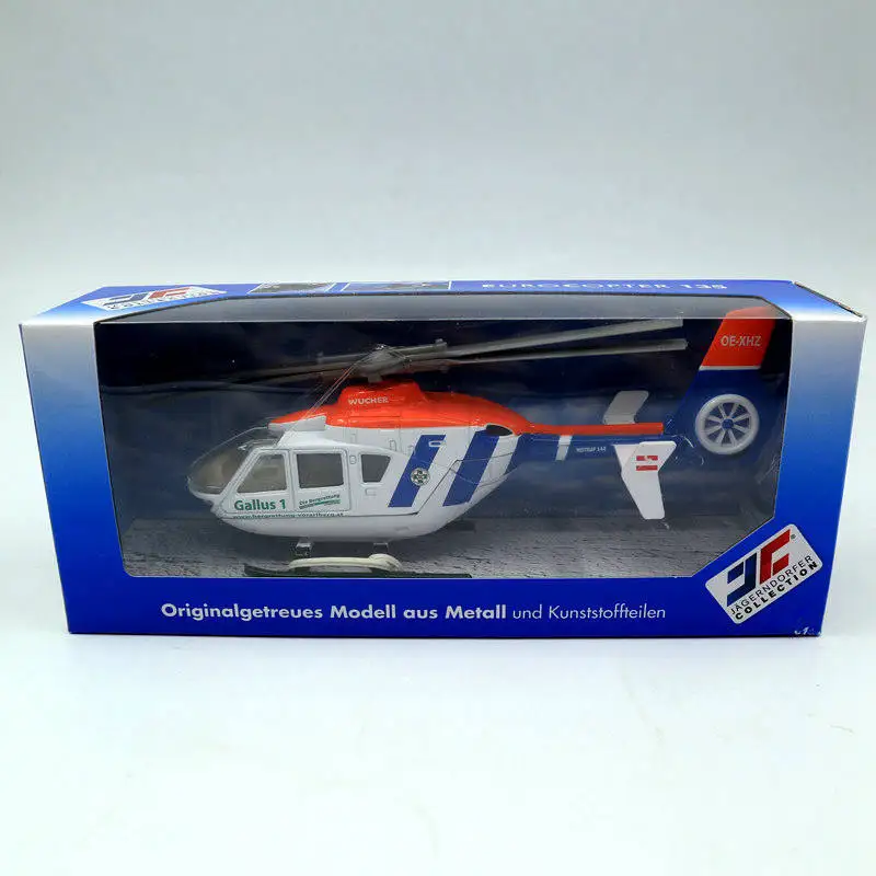 

Jagerndorfer Helicopter NOTARZT Heli 1 JC1105/ Christophorus 8 OAMTC JC1106 / Wucher Gallus 1 JC1104 Toys Diecast Models