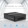 Mini Desktop PC Intel Pentium N3510 Quad-Core Windows 10 Linux DDR3L mSATA SSD HDMI VGA 5*USB WiFi Gigabit LAN HTPC Fanless ► Photo 3/6