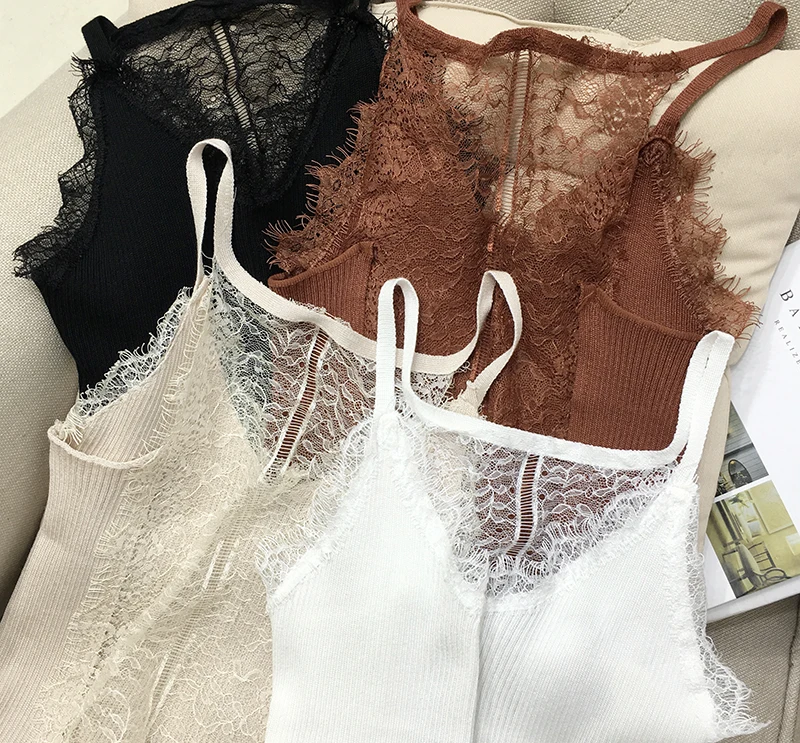 

Missoov designer brand T shirts summer women fashion tshirt sexy lace club lace v-neck tops camisetas mujer slim vest tees new
