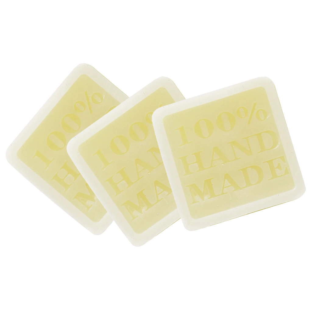Pack 3 Pieces 126g Natural White Beeswax Wax Block Jewelry Wood Furniture Floor Stamp Polishing Wax Home Cleaning Wax