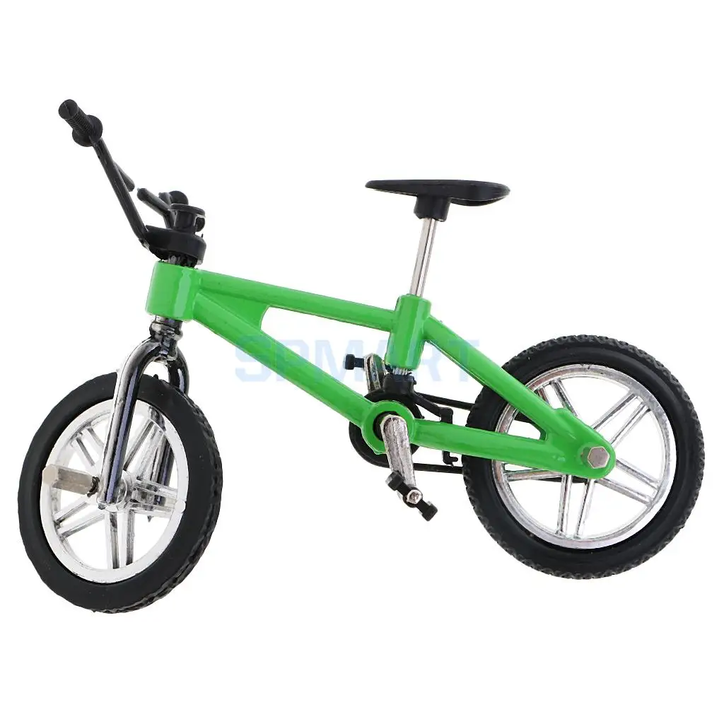 Сплав Горный велосипед модель мини палец велосипед мальчик игрушка подарок красный и зеленый