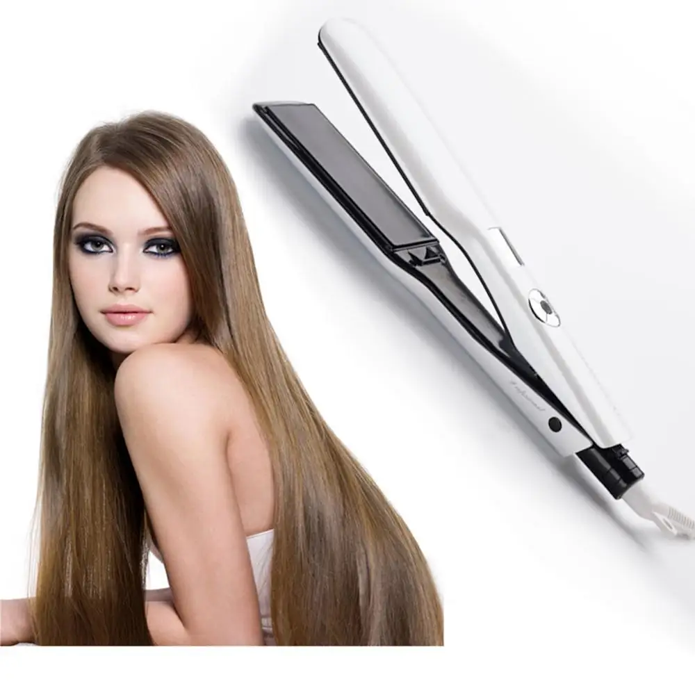 3D Rotating Hair Straightener Professional PTC Hair Styling Iron Fast Heating Flat Iron with Wide Heating Plate and LCD Screen 3D Rotating Hair Straightener Professional PTC Hair Styling Iron Fast Heating Flat Iron with Wide Heating Plate and LCD Screen