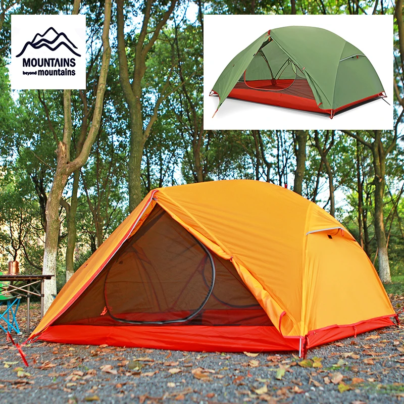 

Ultralight Tent 2 People Camping Tent Outdoor 3 Seasons Professional Coated Silicon Tent Super Saterproof