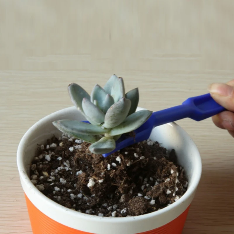 

New 2 Pcs/Set Home Garden Tools Succulent Plant Transplant Planters Digging Tool For Nursery Trays Gargen Tools TQ