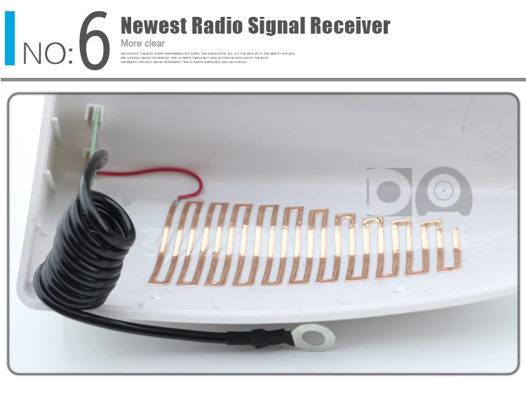 barbatana de tubarão antena do carro especial com 3 adesiva 3M