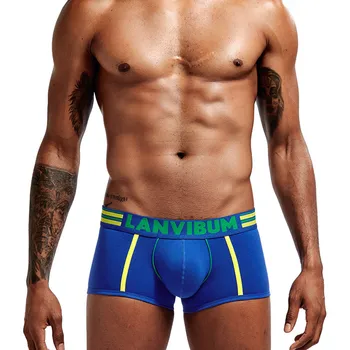 

Breathable Boxers Soft Cotton Boxers Underwear Men Underpant U Convex Pouch Men's Underwear Shorts Slips Cueca
