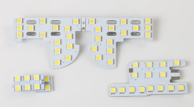 Лучшая цена 1 комплект 5050 LED купольный свет автомобильная лампа для чтения Honda Civic