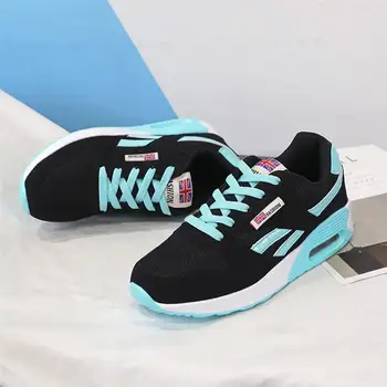 

Women Trainers Breathable Mesh Upper Lightweight Sports Shoes with Shock Absorbing Sole for Athletic Training