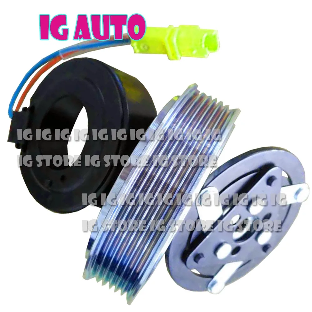 For Peugeot 206 307 Whole AC Compressor Clutch Assembly Pulley Diameter