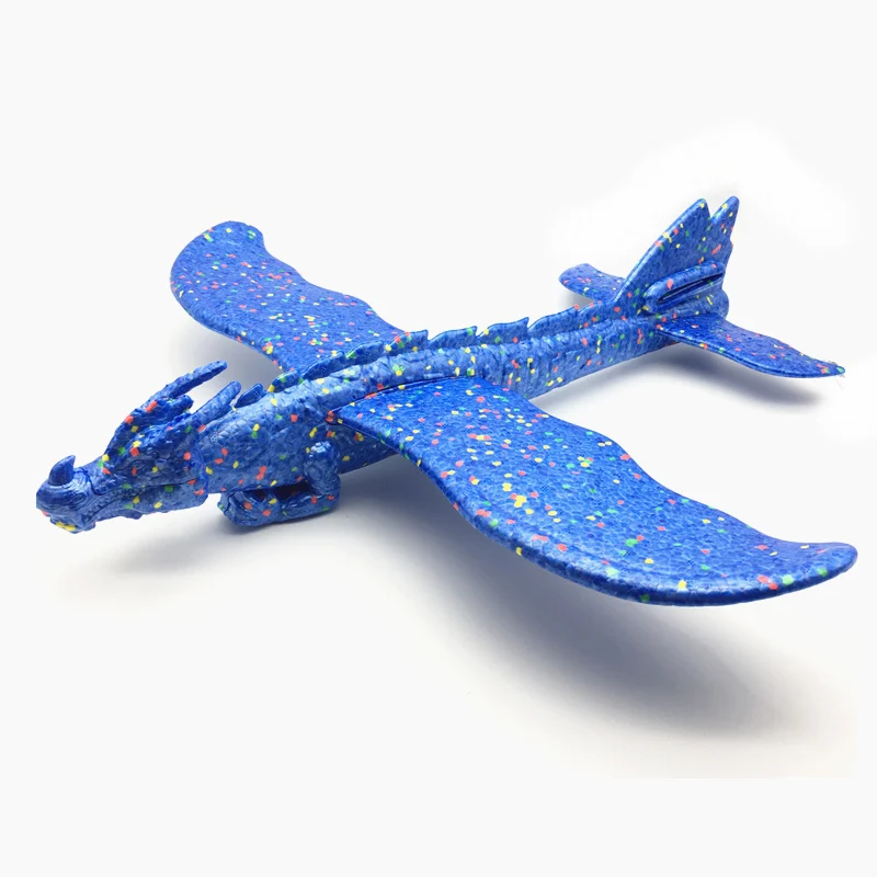 48cm Hand Launch Throwing Glider Aircraft Inertial Foam EPP Airplane Dinosaur Train Dragon Plane Model Outdoor Educational Toys 25