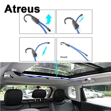 Atreus автомобиля Регулируемая Мути функция отдых дома бельевая веревка для Mercedes benz W204 W203 W211 AMG мини Skoda octavia a5