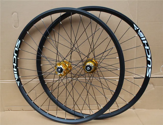 Cheap Aluminum 4 Sealed Bearing Mountain Wheels 27.5 Inch Wheelset Mountain Bike Wheel Disc Wheels
