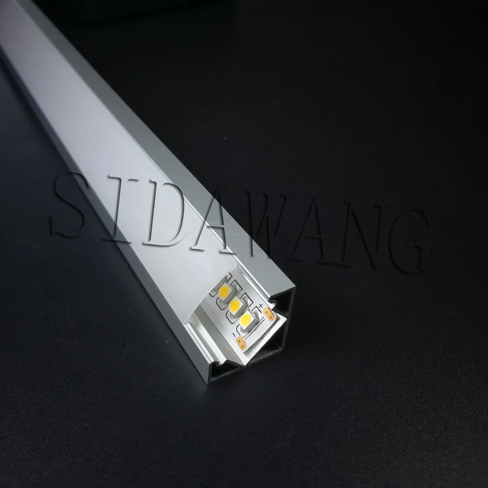 

5-30pcs /pack;2meter Corner mounted Aluminum led profile channel for 12mm width led strip SDW1203