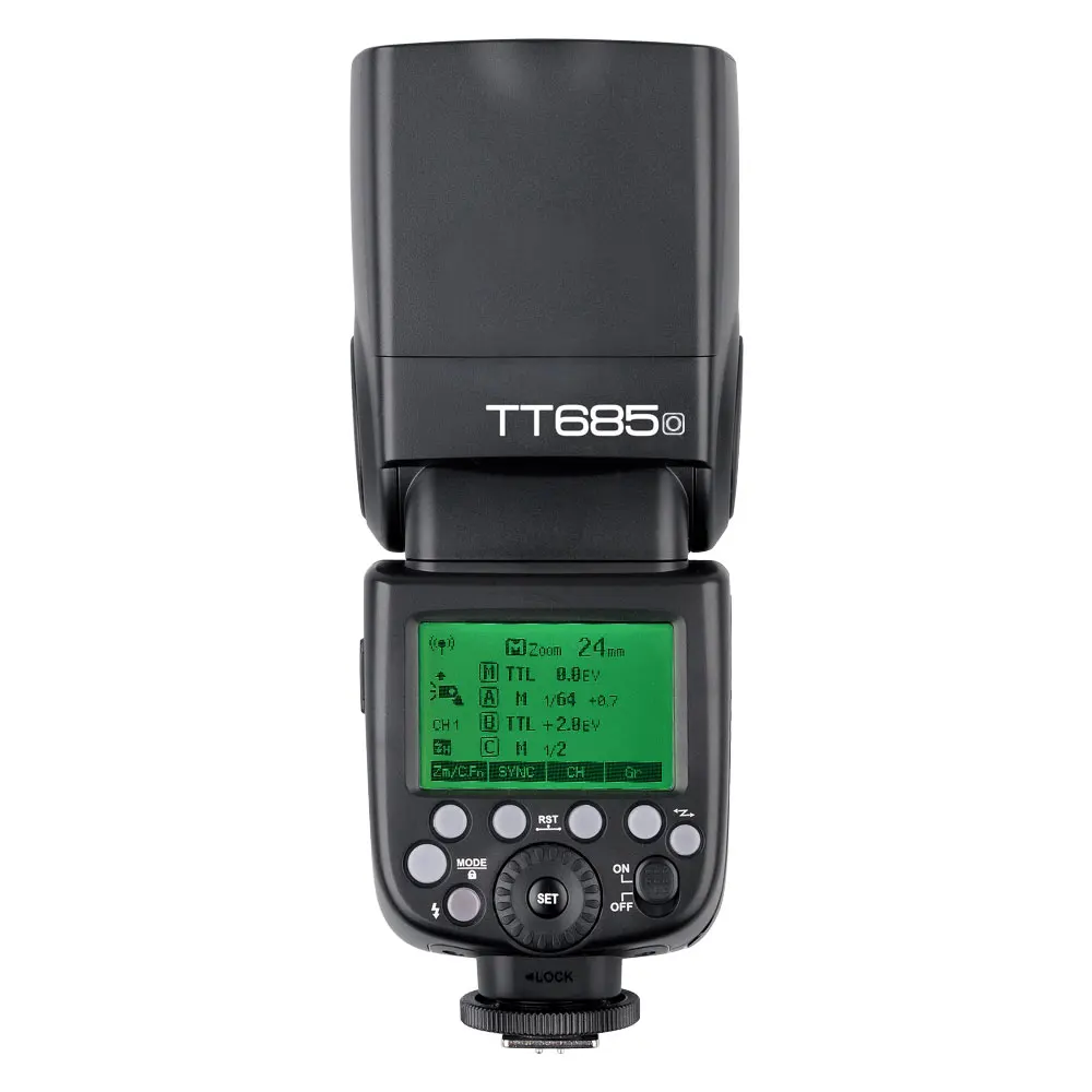 2x Godox TT685O Камера флэш-памяти 2,4G 1/8000 s HSS ttl GN60 Вспышка Speedlite+ Xpro-O Беспроводной передатчик для Olympus Panasonic Lumix