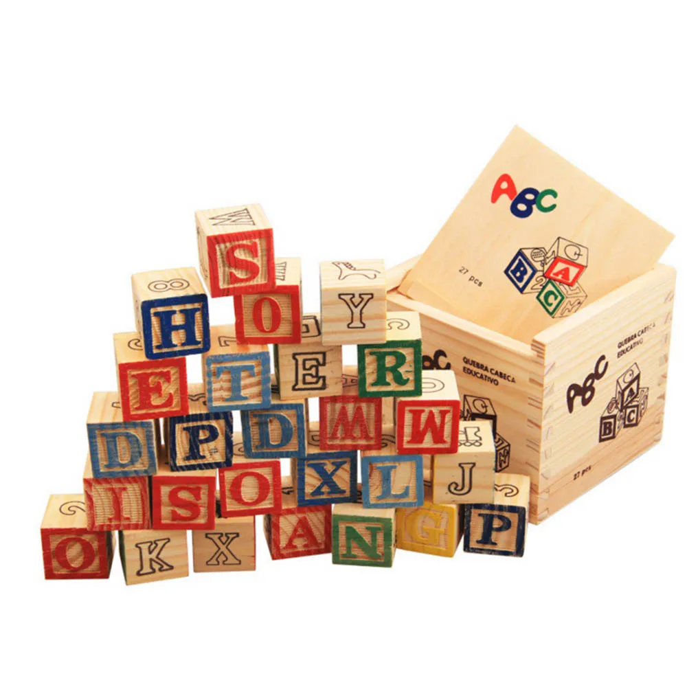 wooden building blocks with letters