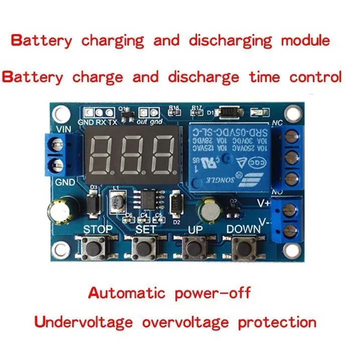 Заряд батареи/модуль сброса интегрированный вольтметр понижение напряжения/Защита от перенапряжения синхронизации зарядки/разрядки связи