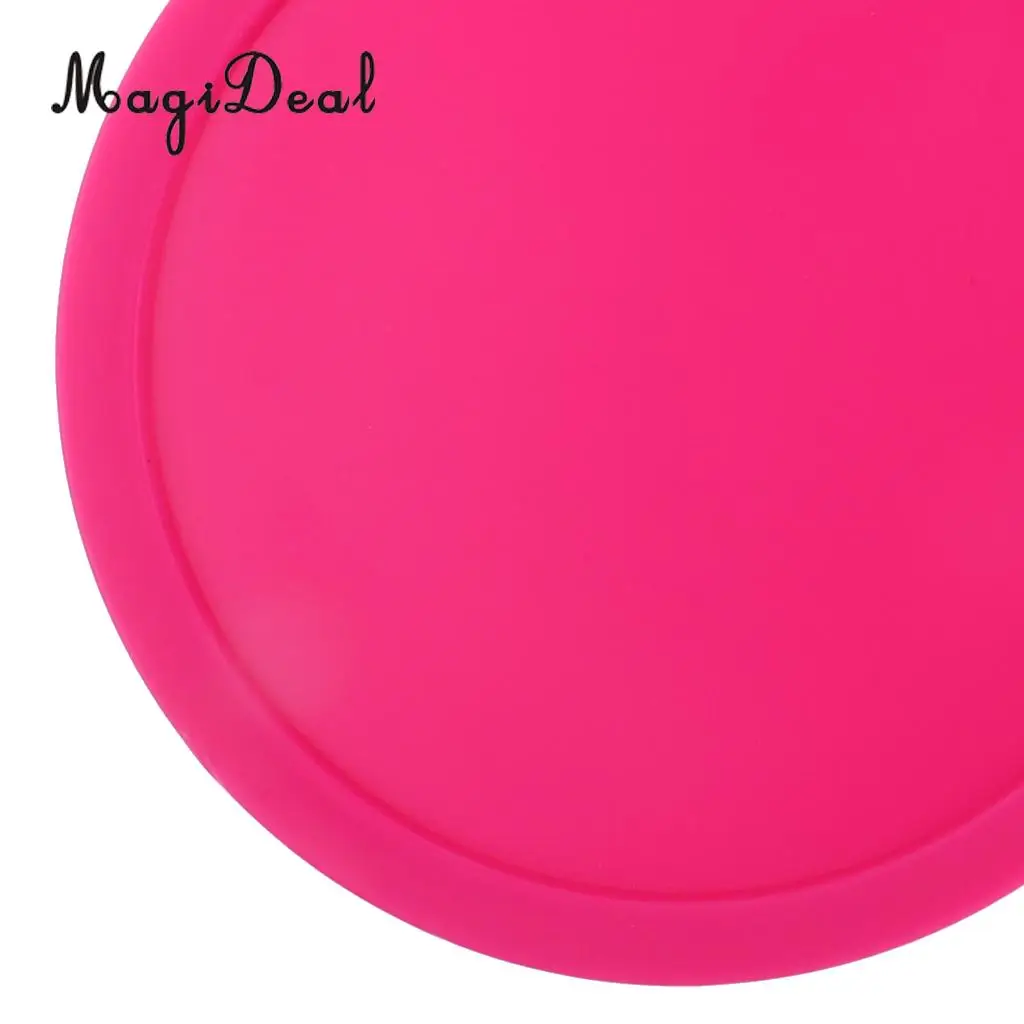 MagiDeal 5 Pieces 82mm Pink Air Hockey Replacement Pucks for Game Tables, Accessories
