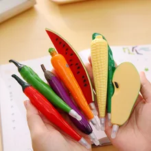 Магнитные милые фруктовые овощные шариковые ручки креативный магнит наклейка на холодильник вещь студенческий подарок банан стационарный Bts