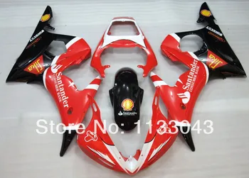 

100%NEW Red white black fairings for Yamaha YZF-R6 03-05 YZF R6 03 04 05 YZF 600 R6 2003 2004 2005 fairing parts #s7wa +7GIFTS