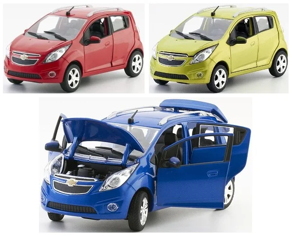 

NORS COT 1:24 CHEVROLET SPARK Classic boutique alloy car toys for children kids toys Model Original box freeshipping