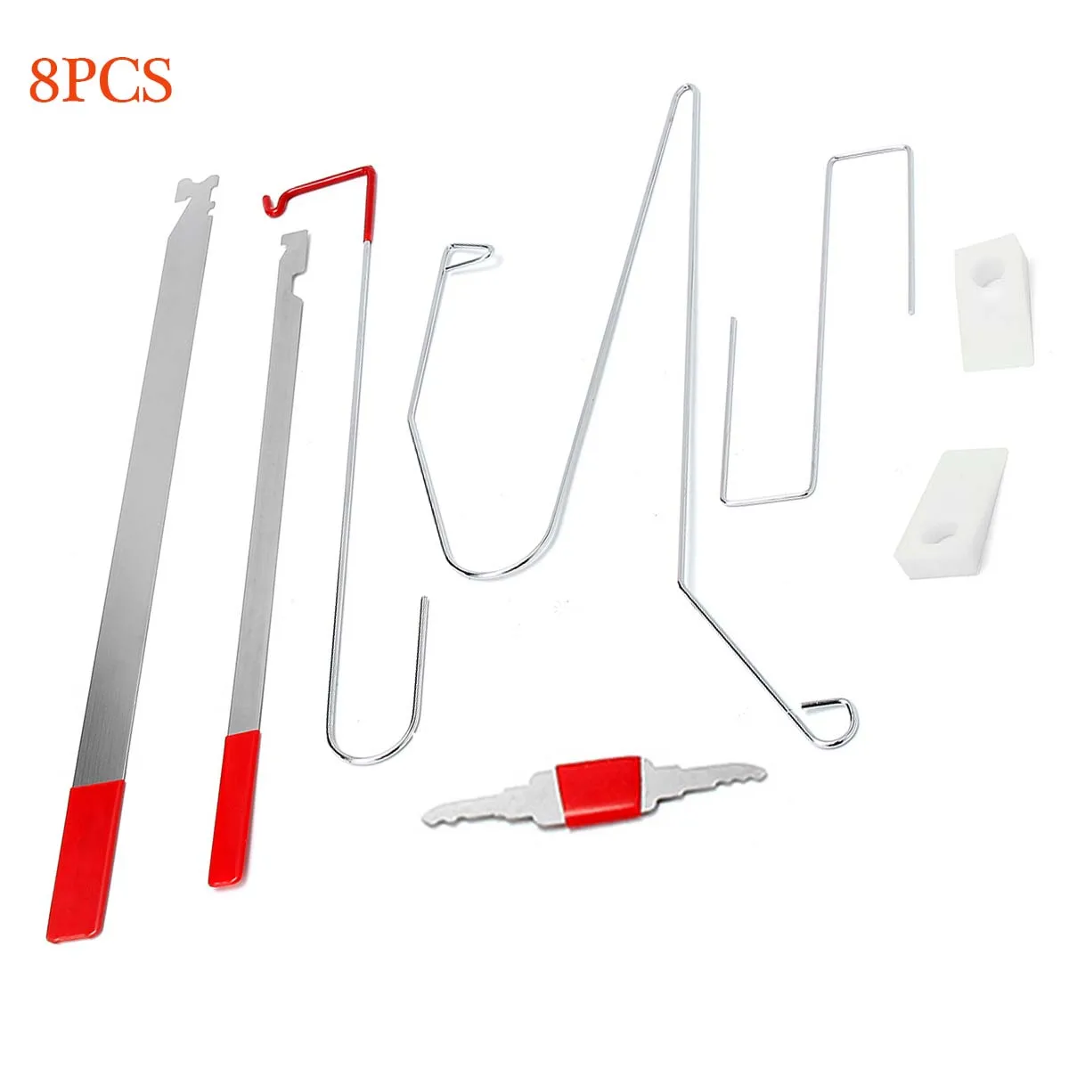 8Pcs Universal Lock out Tool Kit Unlock Car Door Opening