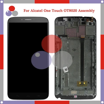 

10pcs/lot 6.0" For Alcatel One Touch Hero OT8020 Display Touch Screen Digitizer Assembly Replacement Parts
