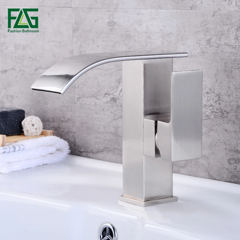 Flg شلال متعدد الألوان حوض مقبض صنبور واحد الباردة والساخنة غسل الحمام حوض خلاط صنبور الحمام الغرور torneira banheiro Flg شلال متعدد الألوان حوض مقبض صنبور واحد الباردة والساخنة غسل الحمام حوض خلاط صنبور الحمام الغرور torneira banheiro