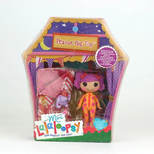 Новое поступление 3 дюймовые оригинальные MGA куклы Lalaloopsy и аксессуары, упакованные в коробку, для девичьего игрушечного домика каждый Uniqu3