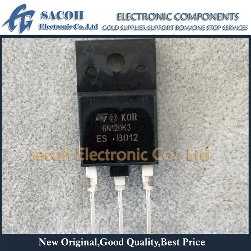 

New Original 10PCS/Lot STFW6N120K3 6N120K3 6N120 ISOWATT218FX 6A 1200V High Voltage Power Mosfet