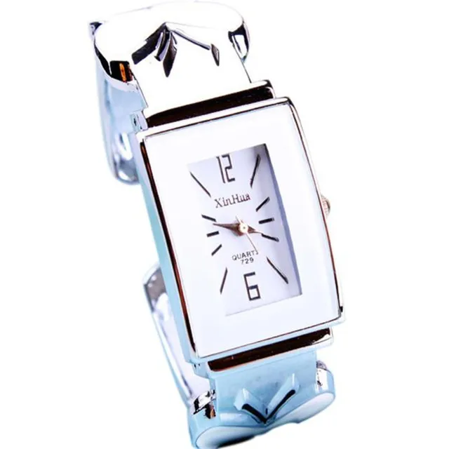 Fashion Women Bracelet Watch Women's Square Bangle Bracelet Analog Wrist Watch A Fashion Women Bracelet Watch Women's Square Bangle Bracelet Analog Wrist Watch A