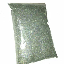 Серебряный Красочные лазерной голографической 0.2 мм 1/128 Прекрасно Блеск Косметическая пудра для украшения ногтей и другие поделки Интимные аксессуары