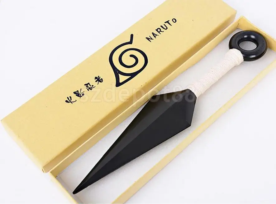 

Anime Naruto Ninja Uzumaki Kunai Throwing Weapon Props Cosplay Knife Plastic