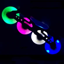 Колеса для роликовых коньков мигающее колесо 85 A