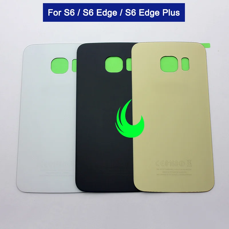 Новая задняя крышка аккумулятора Стеклянная Дверь для Samsung Galaxy S6 edge Plus G920F G925F G928F