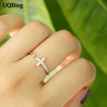 Anillo cruzado Retro de diamantes de imitación, anillos abiertos de 925 anillos de plata esterlina, 2019, envío gratis