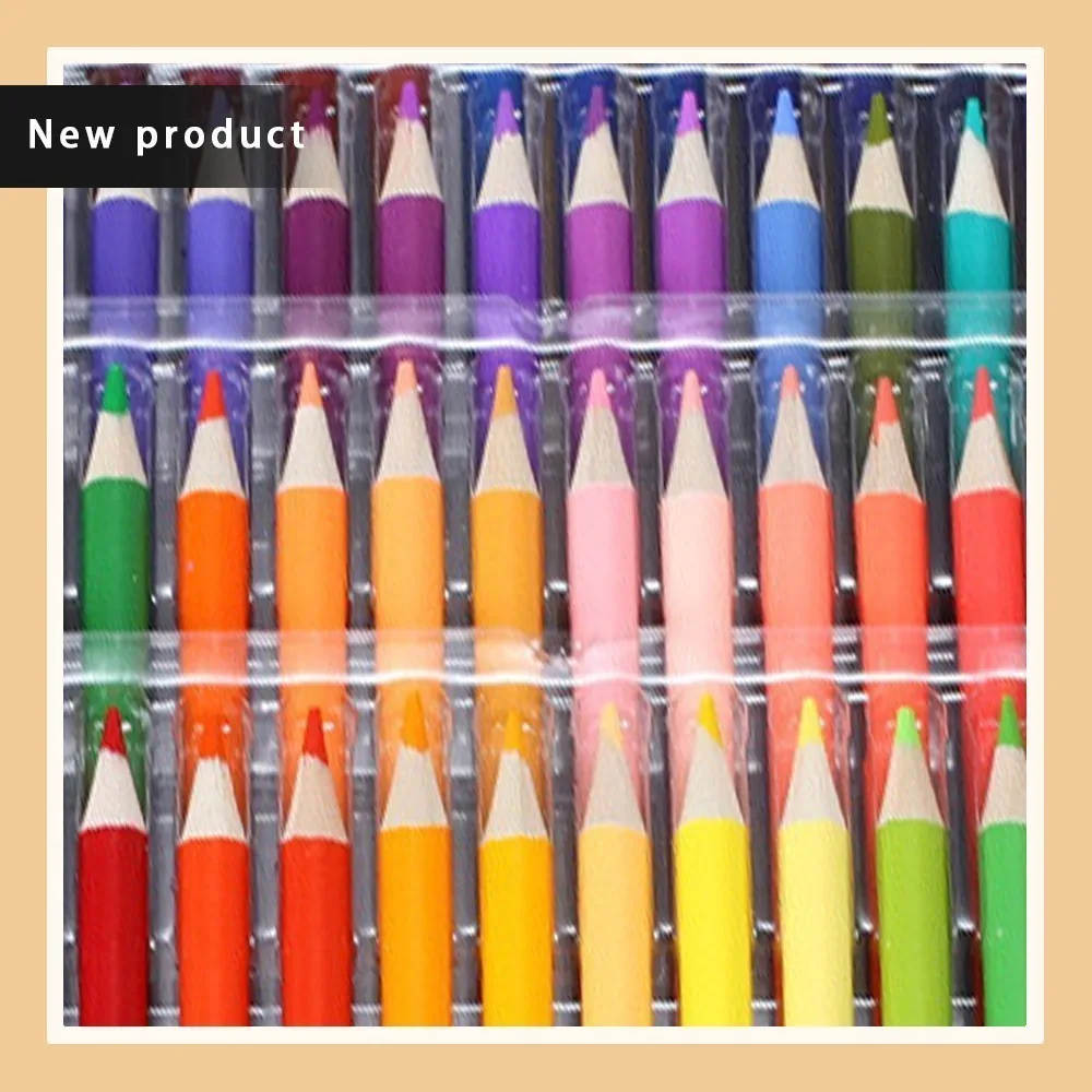 

Hot Sale 48 Color Doodle Oiliness Non Water-soluble Cartoon Pencil Lead Pen school friends painting