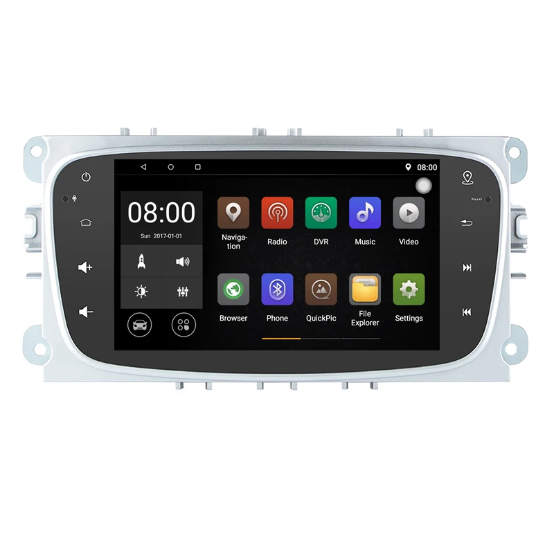 1024*600 Android 9 1 автомобильный DVD GPS для Ford Focus Mondeo C-Max S-Max 2008 2009 2010 2011 2012 2013 2014 Поддержка